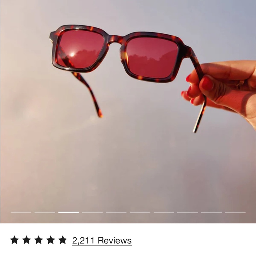 Crap Eyewear The Heavy Tropix in Dark Tortoise/Deep Rose